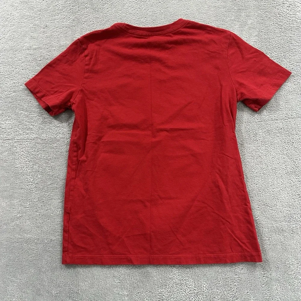 Old Navy Tee TShirt Boys L (10-12) Red Short Sleeve Minecraft Graphic Print